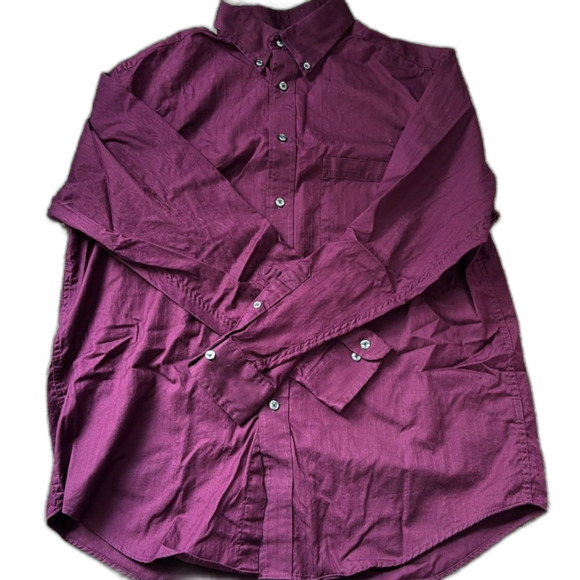 Maroon button down shirt - Picture 1 of 3